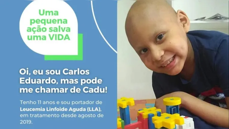 Imagem ilustrativa da notícia Criança com leucemia precisa de doação para tratamento