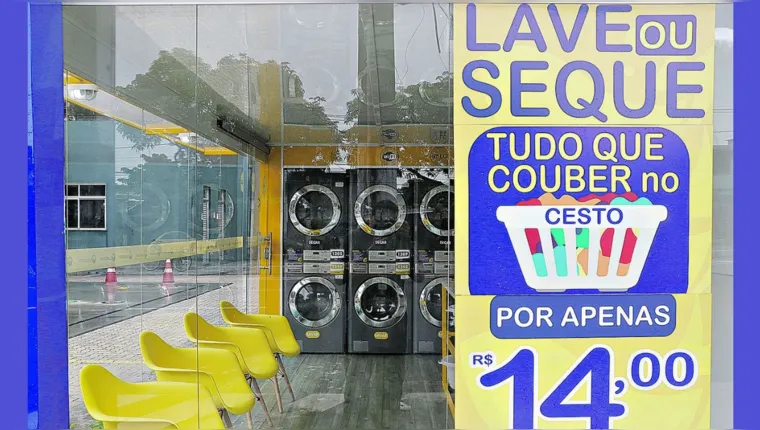 Imagem ilustrativa da notícia Praticidade! Lavanderias self-service se espalham por Belém