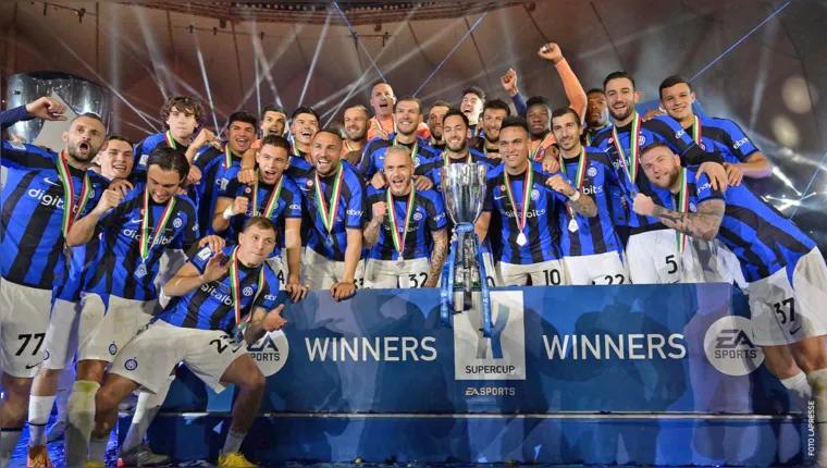 Imagem ilustrativa da notícia Inter vence o Milan e conquista a Supercopa da Itália