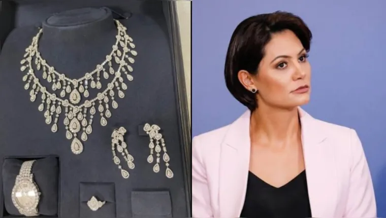 Imagem ilustrativa da notícia PF instaura inquérito sobre jóias de Michelle Bolsonaro