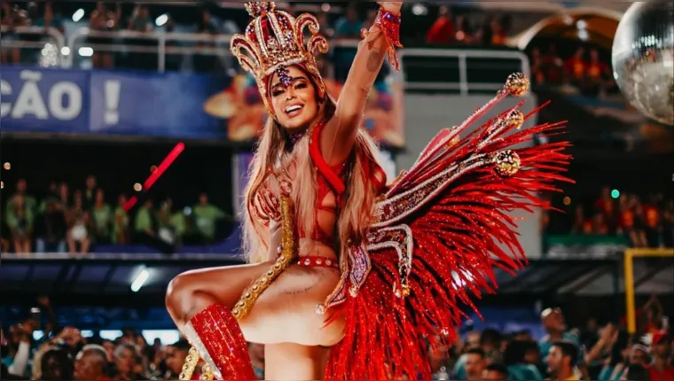 Imagem ilustrativa da notícia Irmã de Neymar é criticada por filtro em fotos do Carnaval