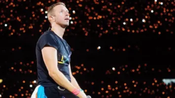Chris Martin, vocalista da banda Coldplay