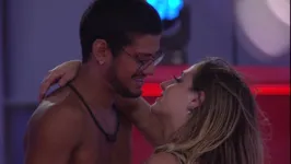 Gabriel Santana e Bruna Griphao no BBB 23.