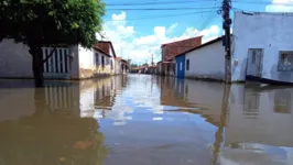 Mais de 40 mil famílias foram afetadas pelas chuvas até o momento.
