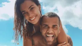 Joana Sanz e  Daniel Alves