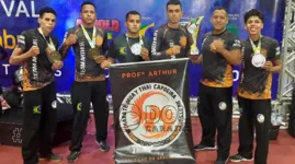 Atletas de Conceição do Araguaia, no sul do Pará, fizeram bonito no Campeonato Brasileiro de Muaythai Cinturão Arnold Schwarzenegger