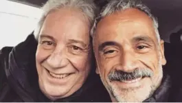 O ator Marco Nanini, 75, e o produtor Fernando Libonati estão juntos há 36 anos.