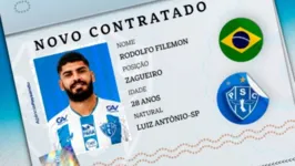 Zagueiro Rodolfo Filemon atuou recentemente por várias equipes da Série B do Campeonato Brasileiro.