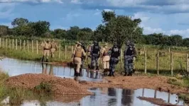 A operação conta com o apoio de policiais do Mato Grosso, Goiás, Tocantins, Minas Gerais, Pará, Goiás e até da Polícia Federal