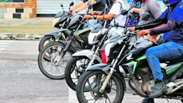 Motocicletas já representam boa parte da frota de veículos nas ruas todos os dias