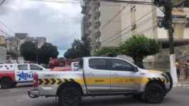 O incêndio ocorreu em um dos apartamentos do prédio