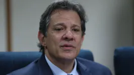 O ministro da Fazenda, Fernando Haddad