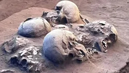 Restos mortais encontrado em sítio de arqueológico de Serranópolis