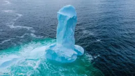 A imagem capturada por Pretty na cidade de Harbour Grace, na província canadense de Terra Nova e Labrador