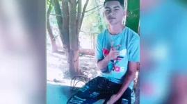 “Eric Belém”, de 20 anos, perdeu a vida após a motocicleta que ele conduzia colidir de frente contra uma carreta na BR-155