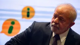 O presidente Lula na abertura do seminário Transparência e Acesso à Informação