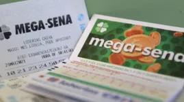 O concurso 2587 da Mega-Sena premiou um apostador da cidade de Pedro Leopoldo, em Minas Gerais, com R$  R$ 61.056.497,58