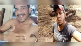 As vítimas fatais Helielson dos Santos e Renan Santana.