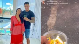 Sandra segue casada com Eduardo e tem orgulho da venda de paçocas