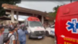 Estudante foi atacado por um colega dentro da escola Palmira Gabriel