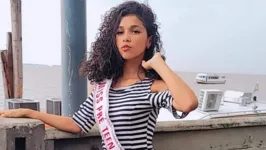 Myllena Lohane é representante de Belém no Miss pré-teen cultural Pará 2023.