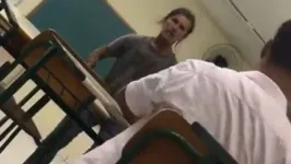 No vídeo, o professor de História afirma nutrir "uma admiração muito grande por Hitler".