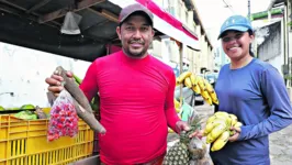 Vendedores de frutas em uma das feiras da capital paraense.