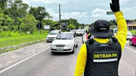 O Detran reforçará fiscalização em 31 municípios do Estado com 306 agentes de trânsito