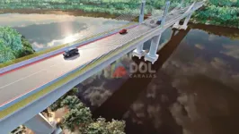 Nova ponte será mais uma alternativa de ligação entre a Nova Marabá e a Cidade Nova