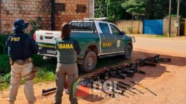 PRF e Ibama participaram da operação “A Radice III", em São Félix do Xingu