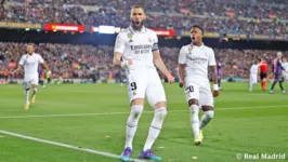 Benzema meteu um hat-trick