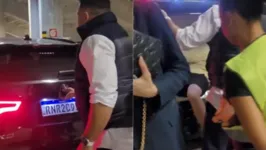 Vídeo de Ronaldo tirando um homem de dentro do porta-malas viralizou e intrigou muitos internautas