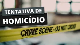 Um homem foi preso em flagrante por tentativa de homicídio, nesta segunda-feira (20), em Conceição do Araguaia