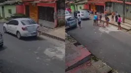 O acidente aconteceu no bairro da Pedreira