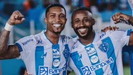 Mário Sérgio e Bruno Alves, atacantes do Paysandu
