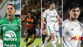 Jogadores Victor Ramos, Igor Cariús, Gabriel Tota e Kevin Lomonaco️️️, investigados na Operação Penalidade Máxima, do Ministério Público de Goiás