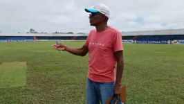 Engenheiro Mesquita realiza mais uma vistoria no gramado do Diogão.