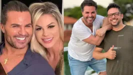 O encontro entre o ex-marido de Mariana e o cantor Eduardo Costa gerou especulações e comentários nas redes sociais