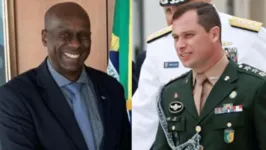 Ailton Barros (à esq.) e Mauro Cid (à dir.) foram presos ontem em operação da Polícia Federal