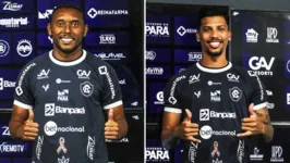 O experiente Claudinei e o jovem Laranjeira foram apresentados na tarde da última terça-feira (11) pelo Clube do Remo.