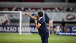 Marcelo Cabo quer o Leão Azul jogando mais concentrado para ser campeão paraense.