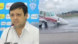 Imagem ilustrativa da notícia Ex-presidente do Paysandu escapa da morte em acidente aéreo