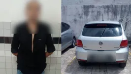 O preso estava em posse de carros roubado