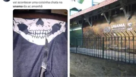 Ameaça de ataque na Unama da avenida Alcindo Cacela provocou a expulsão de estudante