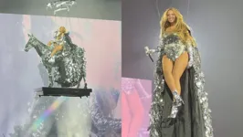 Beyoncé e o cavalo espelhado da era Renaissance na turnê