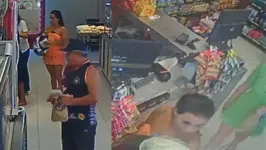 Casal saiu do local sem ser identificado