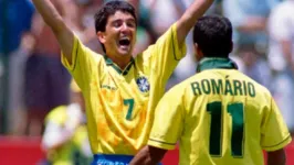 Bebeto e Romário fizeram história na seleção brasileira, e trouxeram o tetra campeonato na Copa 1994