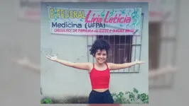 Lívia Letícia passou no curso de Medicina, pela UFPA, mas teve a inscrição indeferida
