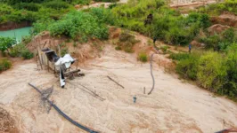 Operação “Curupira” desativou garimpos ilegais em uma área próxima à vila de Canopus