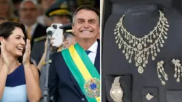 Joias sauditas que teriam sido presente para Michelle Bolsonaro estavam na mira de Jair Bolsonaro antes dele deixar a Presidência